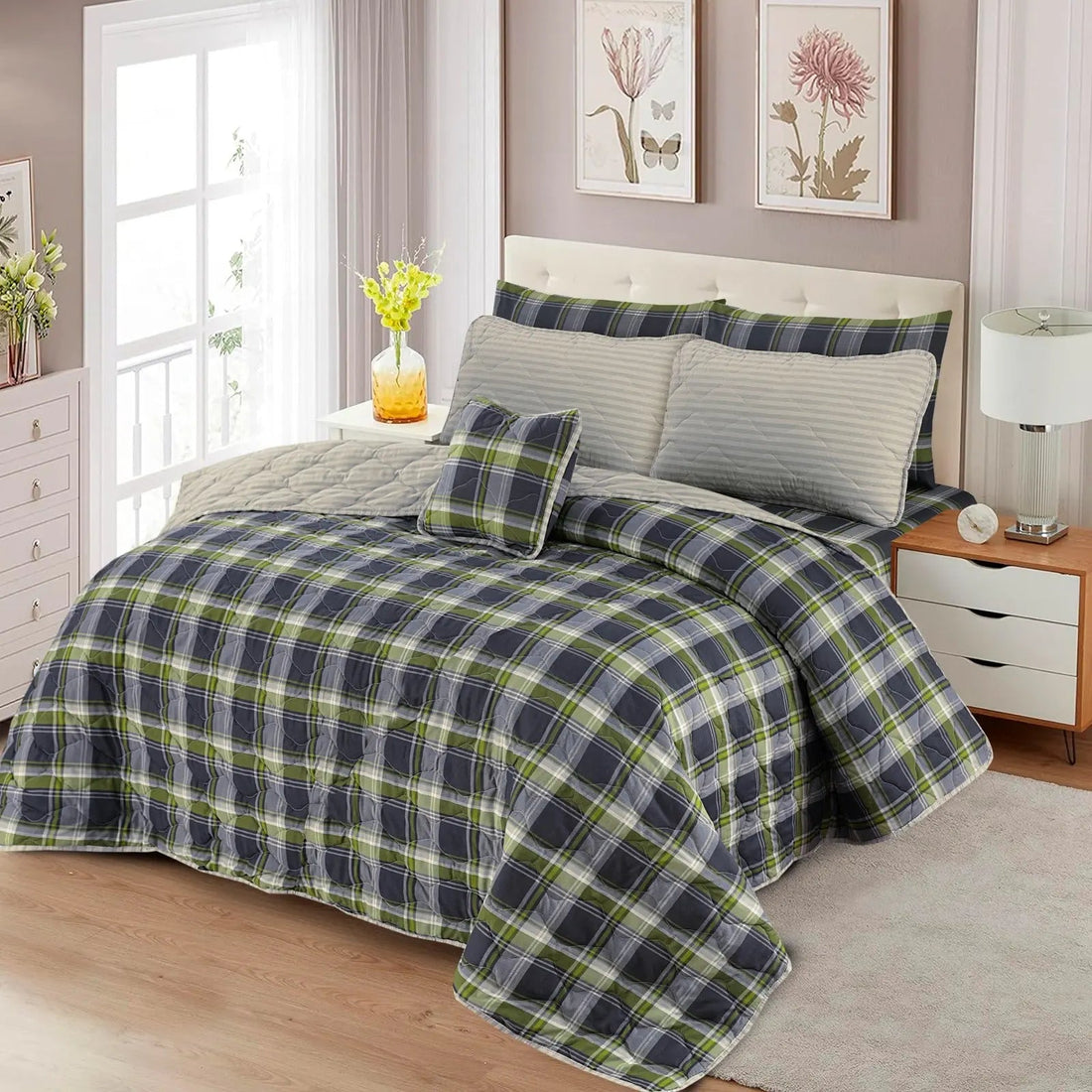 Forest Cubes 7-Pcs Cotton Punch