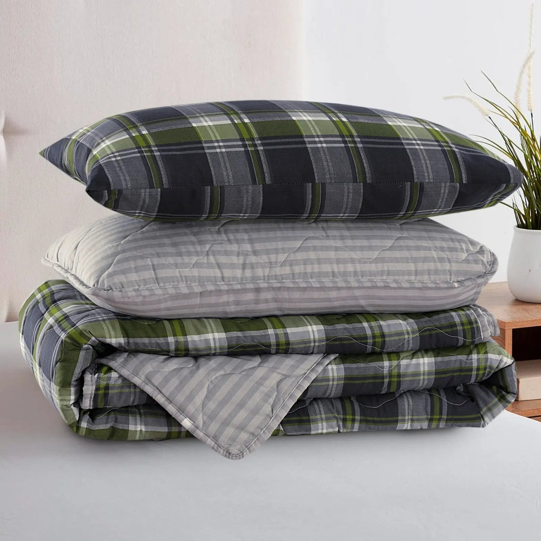 Forest Cubes 7-Pcs Cotton Punch