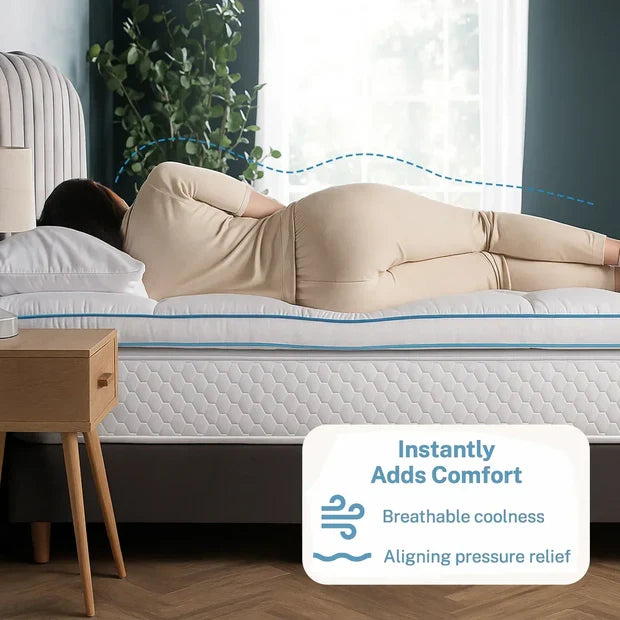 Matress Topper - White